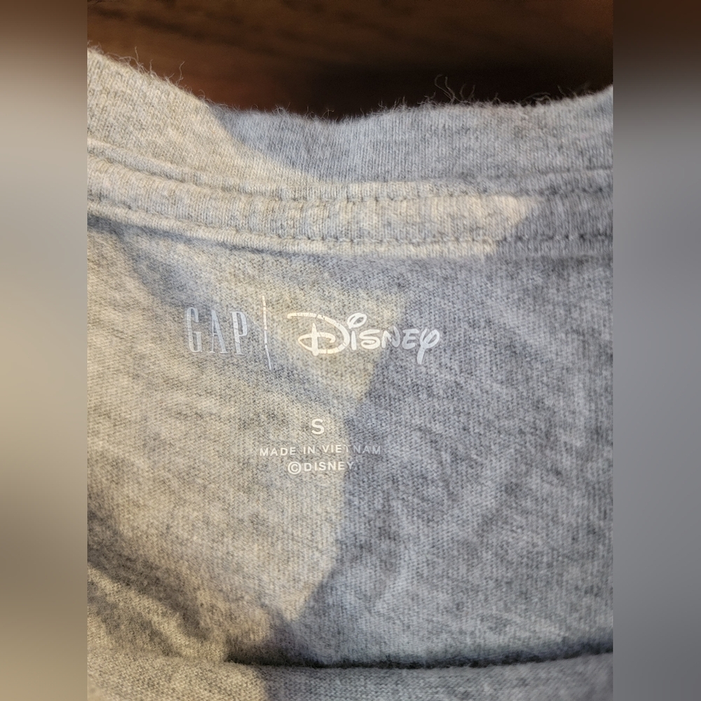 Gap Disney Mickey Mouse Grey T-Shirt Small - Picture 2 of 6